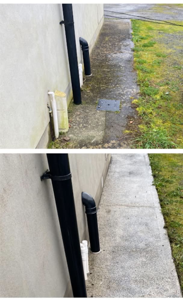 Drainage and exterior path cleaning