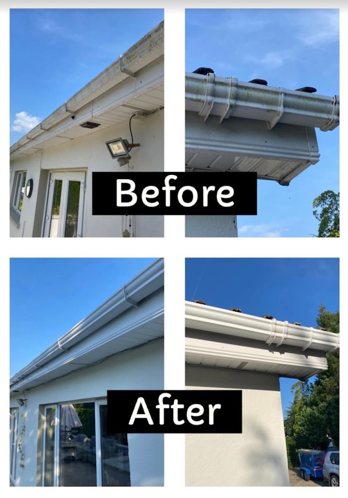 Gutter and fascia cleaning